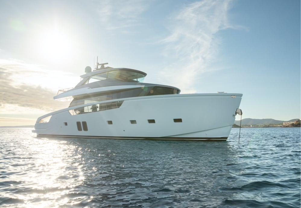 Motor yacht charter with 4 exterior decks