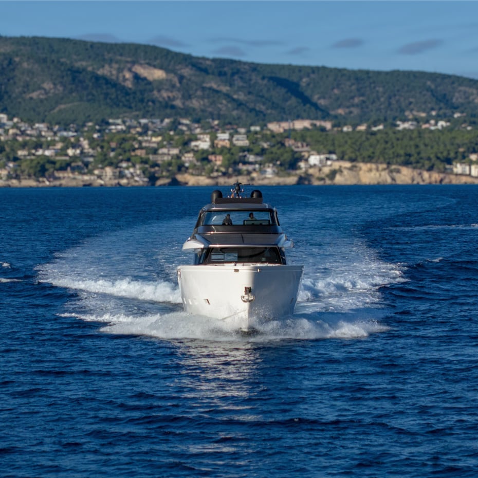 Motoryacht charter near Palma, Mallorca